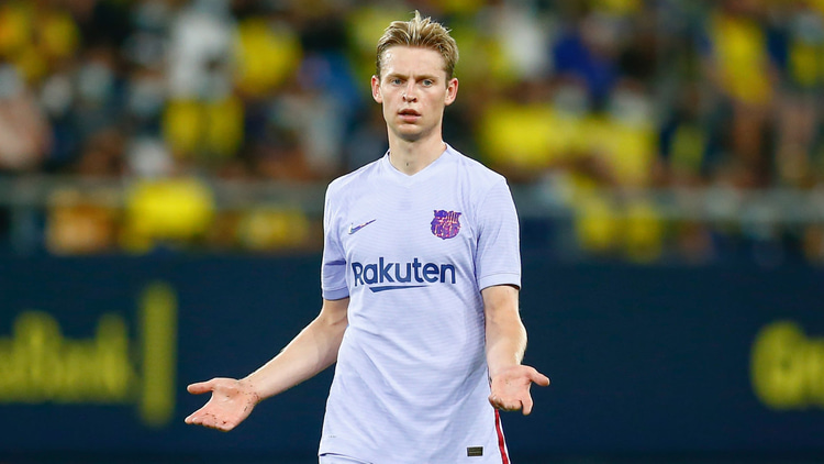 Frenkie de Jong, Barcelona, 2021/22
