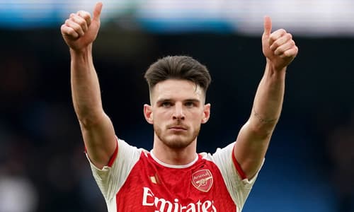 Arsenal's Declan Rice