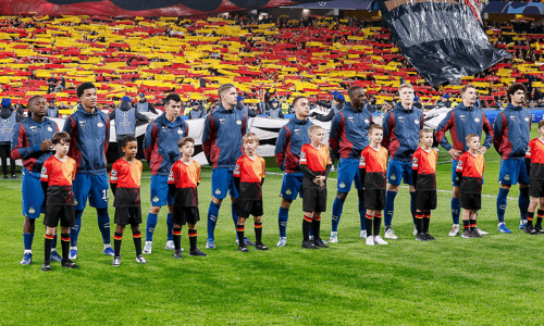 PSV, team, vs Lens (Champions League)