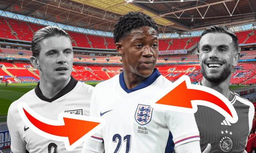 Kobbie Mainoo, Conor Gallagher, Jordan Henderson, England, 2023/24