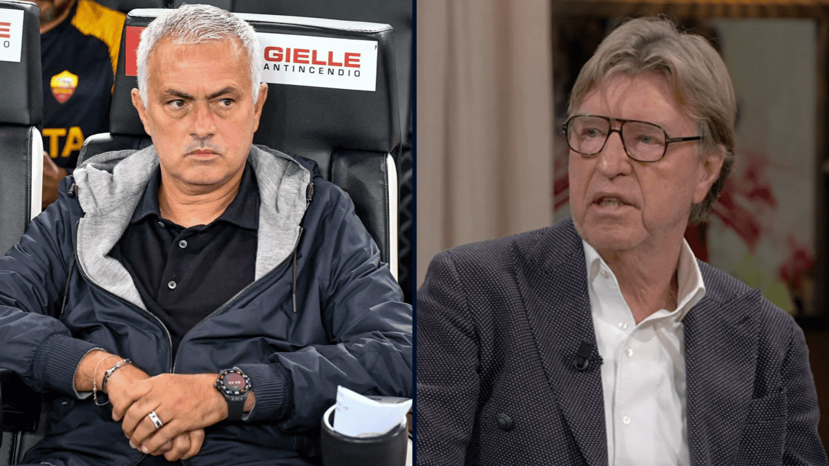 Aad de Mos, José Mourinho, AS Roma