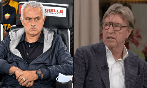 Aad de Mos, José Mourinho, AS Roma
