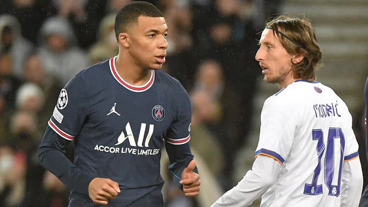 Kylian Mbappe and Luka Modric could soon be teammates