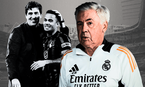 Carlo Ancelotti, Andoni Iraola, Justin Kluivert