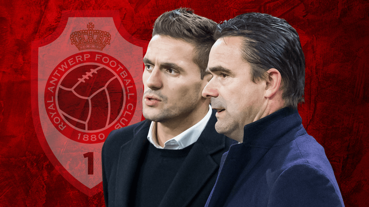 Dusan Tadic, Marc Overmars, Royal Antwerp