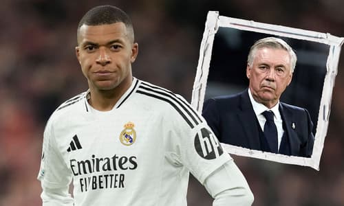 Kylian Mbappe, Carlo Ancelotti, Real Madrid, 2024/25