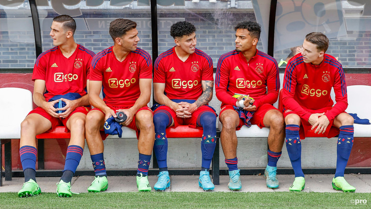 Lorenzo Lucca, Lisandro Magallán, Jorge Sánchez, Owen Wijndal en Youri Regeer.