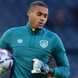 Gavin Bazunu, Republic of Ireland and Southampton goalkeeper, 2022/23