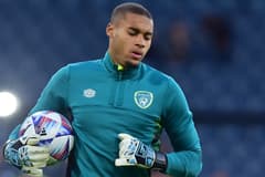 Gavin Bazunu, Republic of Ireland and Southampton goalkeeper, 2022/23