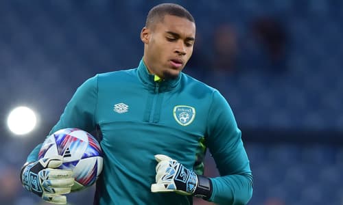 Gavin Bazunu, Republic of Ireland and Southampton goalkeeper, 2022/23