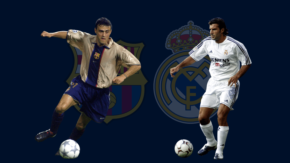 Onderlinge transfers Barcelona Real Madrid