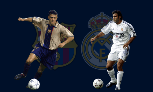 Onderlinge transfers Barcelona Real Madrid