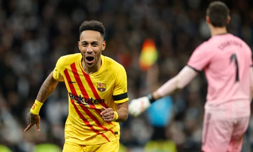 Pierre-Emerick Aubameyang, Barcelona, 2021-22