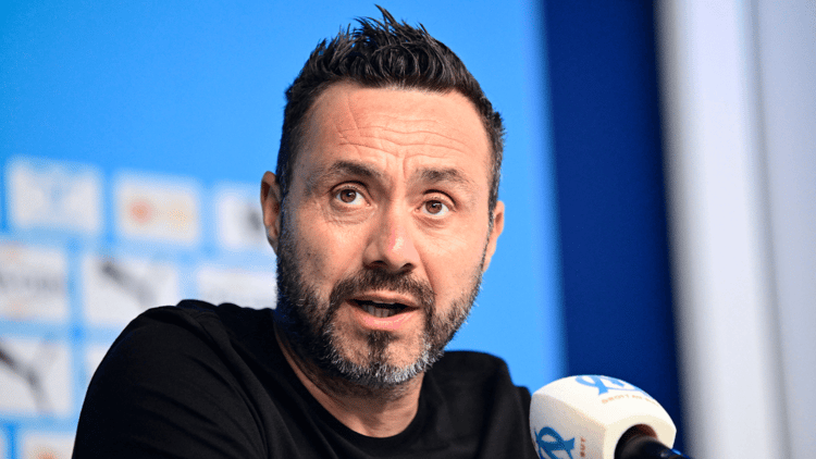 Roberto De Zerbi is sinds dit seizoen trainer van Olympique Marseille.