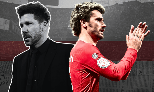 Antoine Griezmann, Diego Simeone