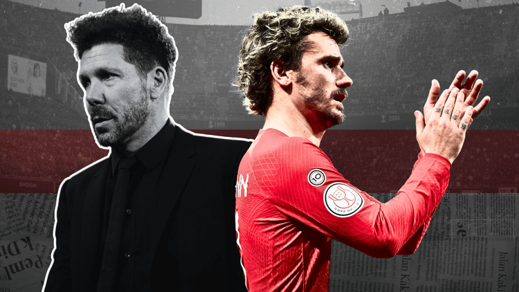 Antoine Griezmann has always shone for Diego Simeone.