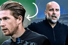 Kevin De Bruyne, Pep Guardiola, Man City, 2024/25