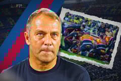 Hansi Flick, Marc-Andre ter Stegen, Barcelona, 2024/25