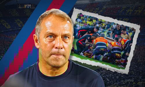 Hansi Flick, Marc-Andre ter Stegen, Barcelona, 2024/25