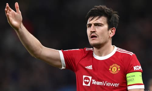 Harry Maguire, Man Utd v Atalanta, 2021-22