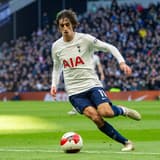 Bryan Gil in Tottenham vs Morecambe.