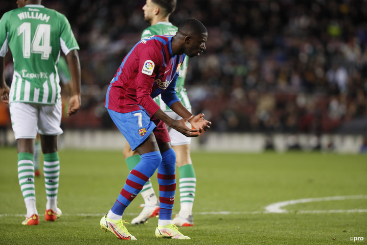 Dembele has fallen out with the club after refusing to leave in January