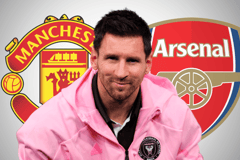 Lionel Messi, Inter Miami, Man Utd, Arsenal, 2024