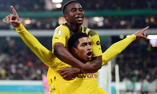 Youssoufa Moukoko and Jude Bellingham.