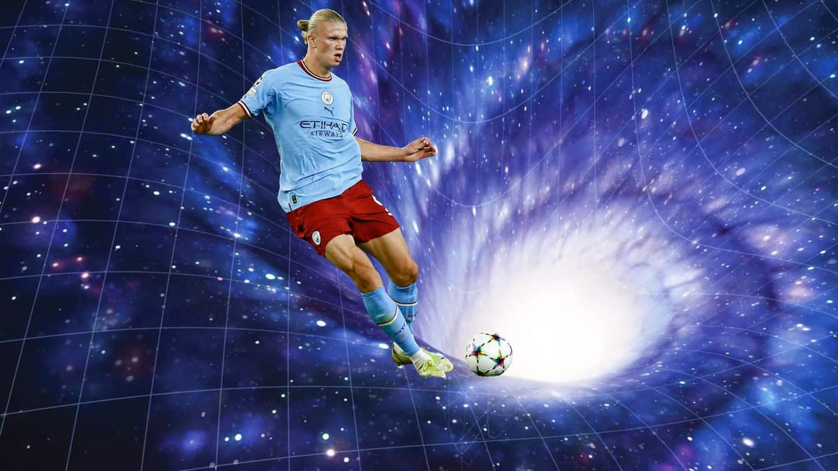 Erling Haaland, goalscoring black hole