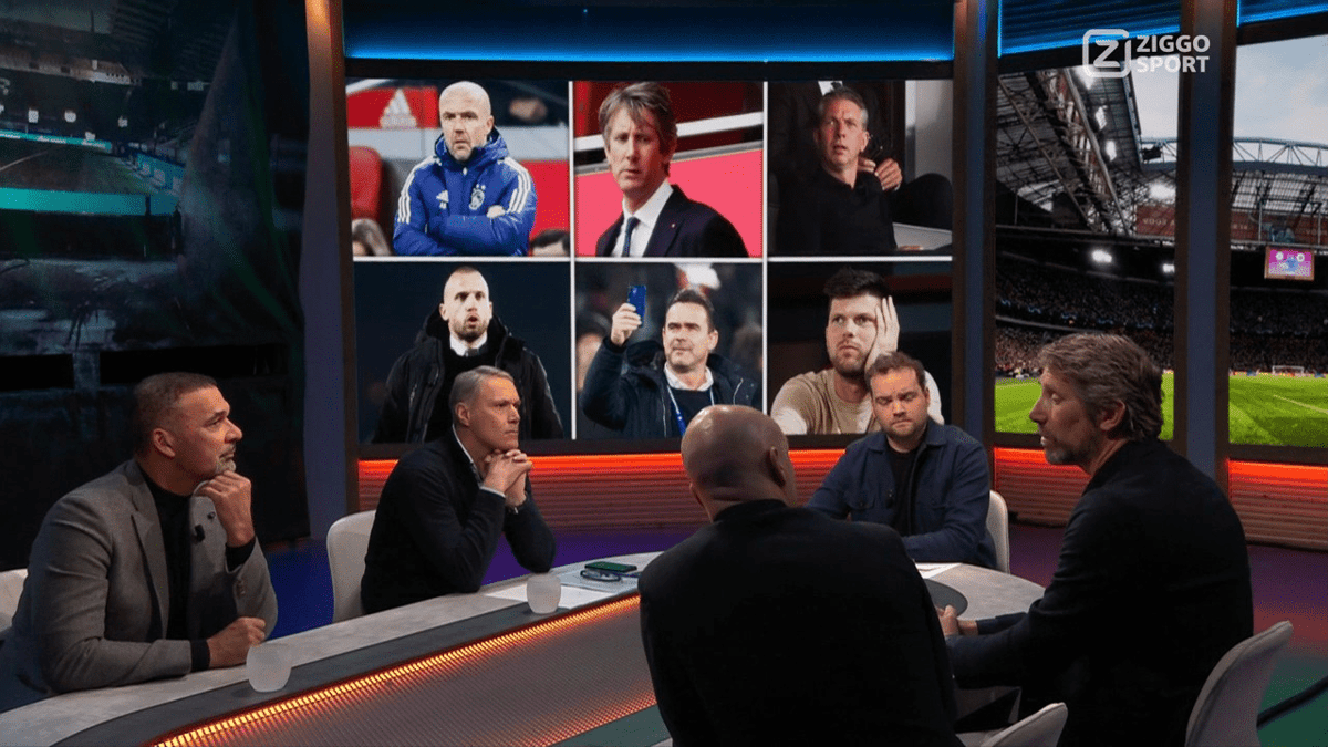 Ajax, Edwin van der Sar Ziggo Sport