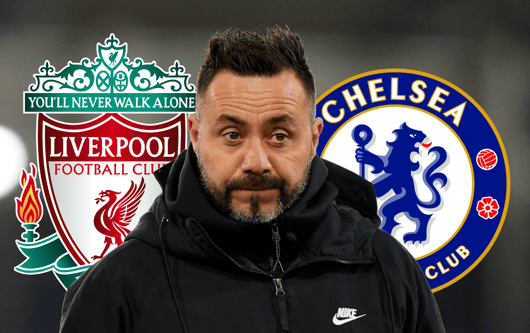 Roberto De Zerbi, Brighton, Liverpool, Chelsea, 2023/24