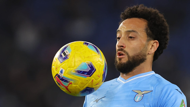Lazio winger Felipe Anderson