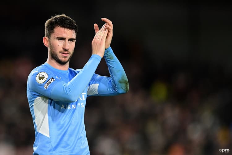 Aymeric Laporte als speler van Manchester City