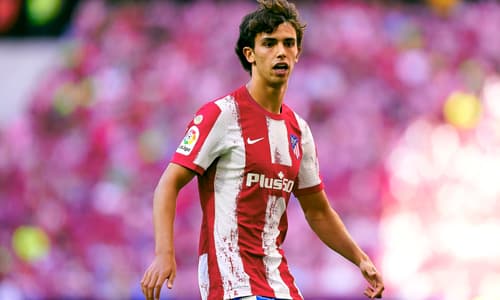 Joao Felix during Atletico Madrid's LaLiga match vs Athletic