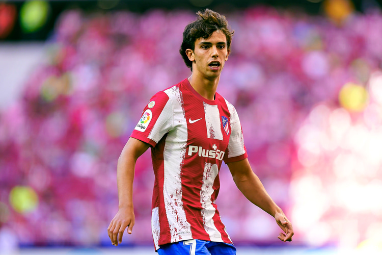 Joao Felix during Atletico Madrid's LaLiga match vs Athletic