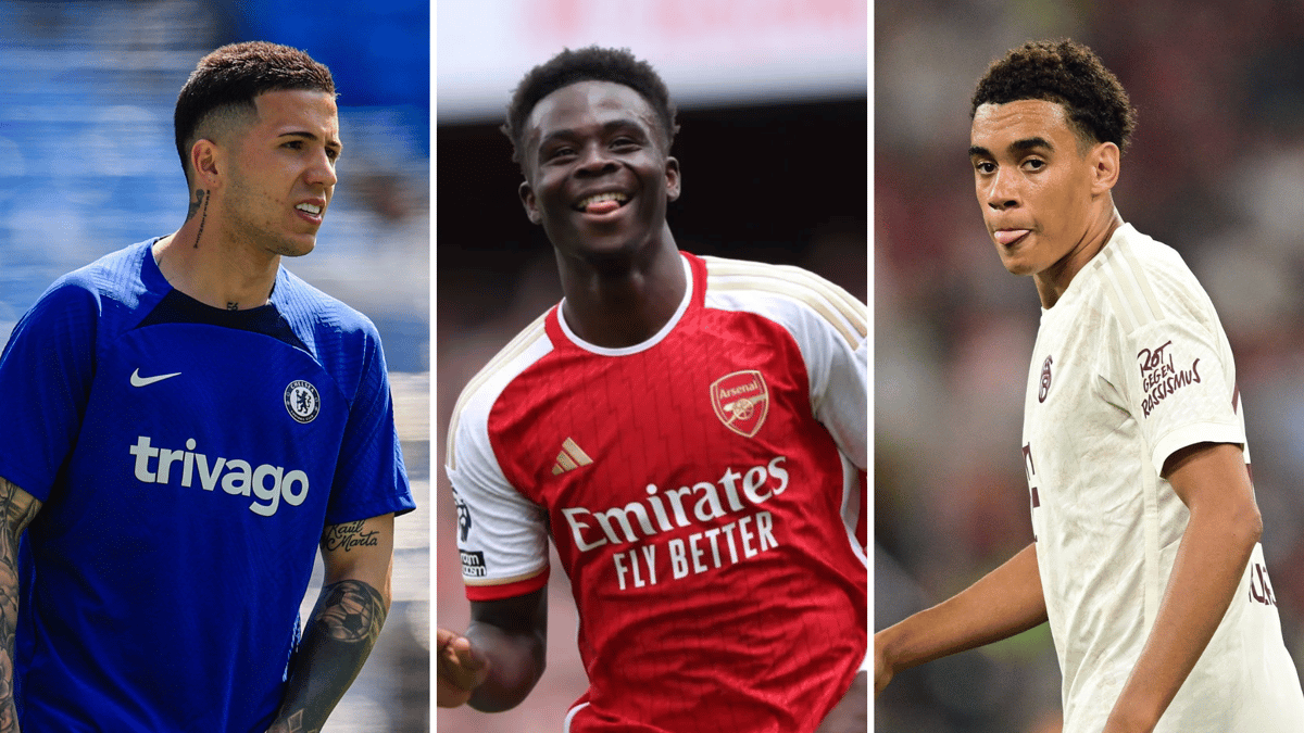 Enzo Fernandez, Bukayo Saka, Jamal Musiala