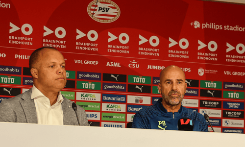Peter Bosz, Earnest Stewart, PSV