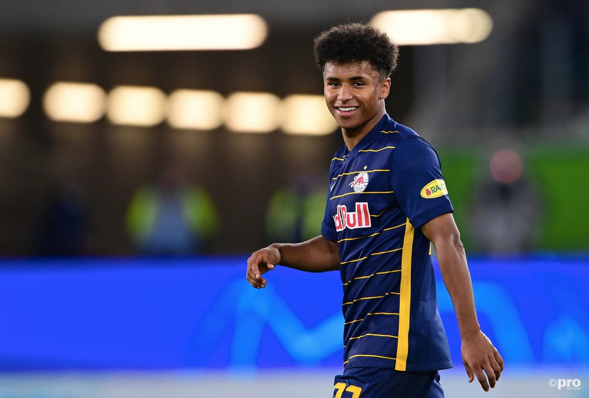 Red Bull Salzburg striker Karim Adeyemi 