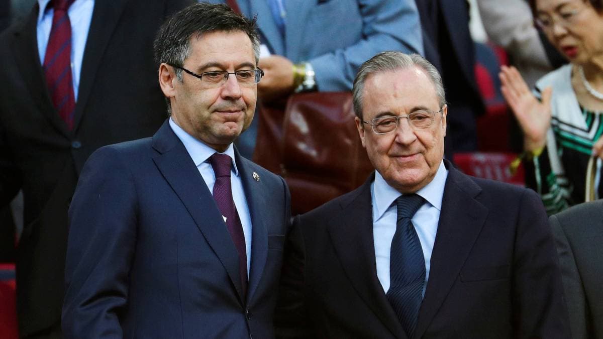 Former Barcelona president detained as club offices searched by police