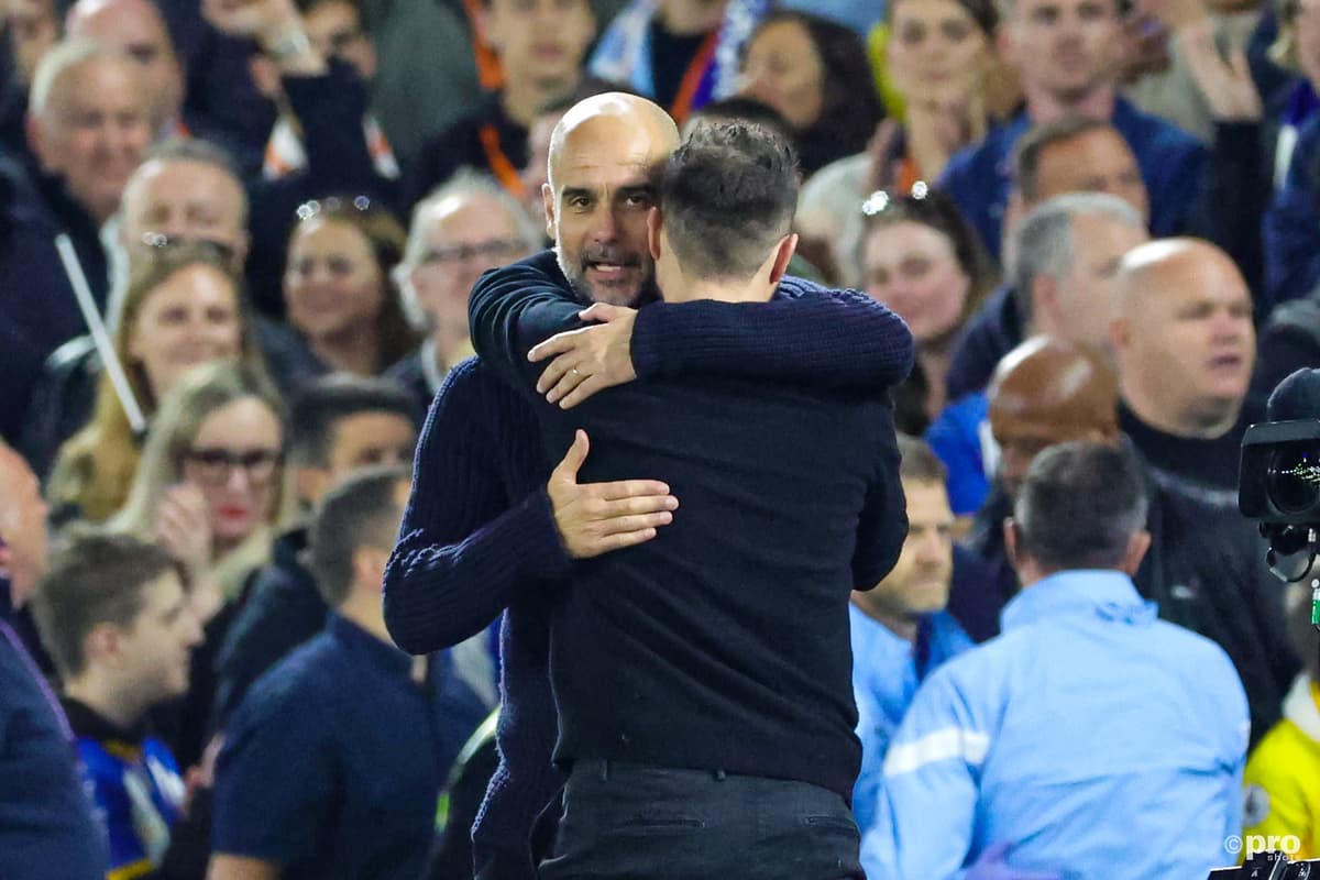 Pep Guardiola, Roberto De Zerbi