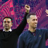 Xavi, Sergio Busquets, Barcelona, 2022/23