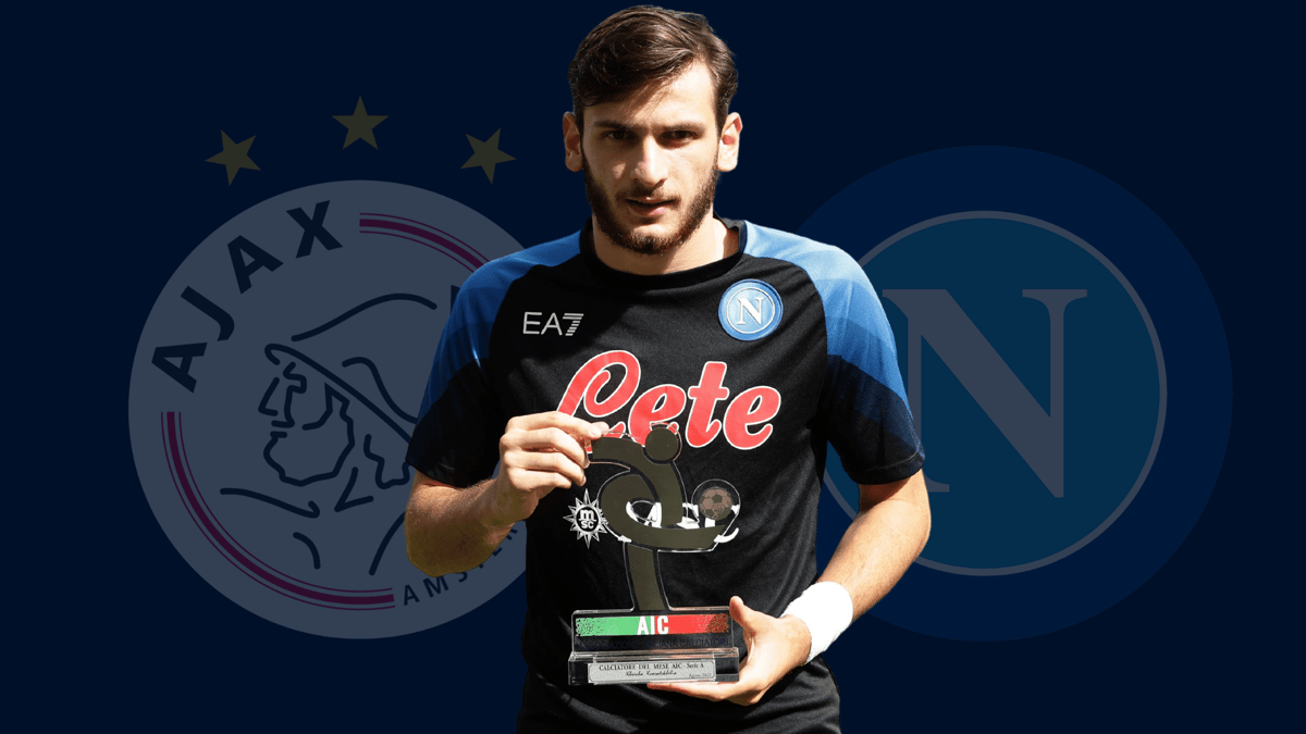 Khvicha Kvaratskhelia, Napoli. 2022/23