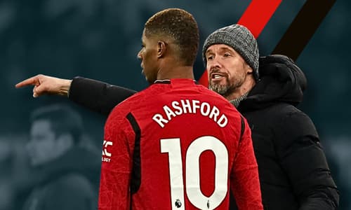 Marcus Rashford, Erik ten Hag, Man Utd, 2023/24