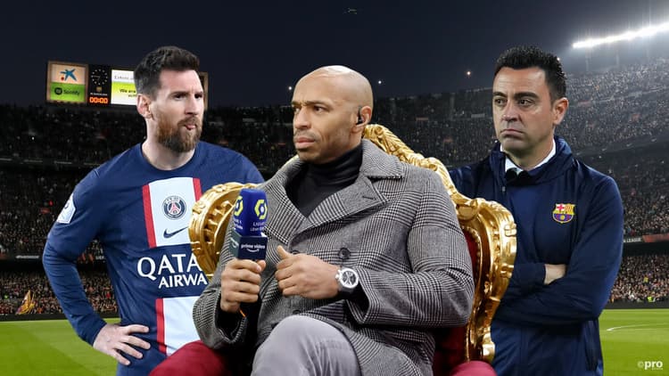 Thierry Henry is unimpressed by PSG's handling of Lionel Messi