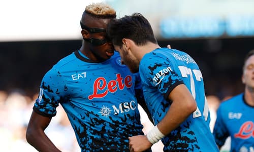 Khvicha Kvaratskhelia, Victor Osimhen, Napoli, 2022-23