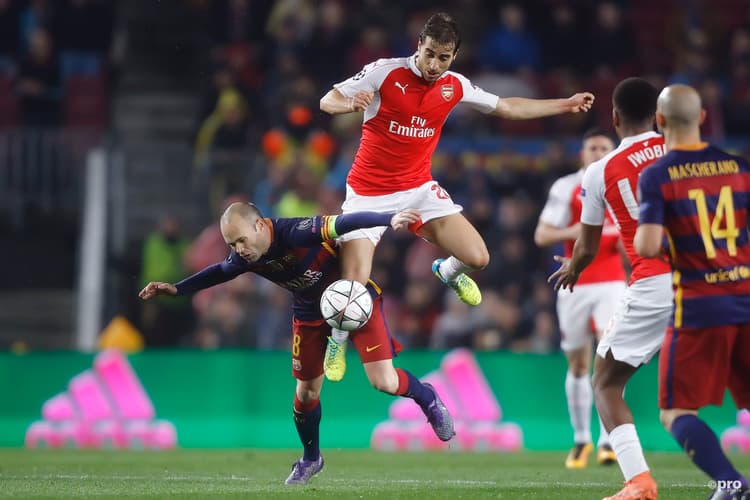 Mathieu Flamini, Arsenal v Barcelona