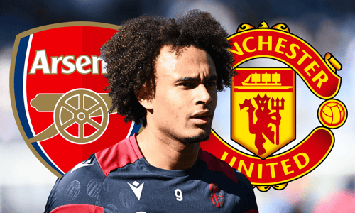 Joshua Zirkzee, Arsenal, Man Utd, Bologna, 2023/24