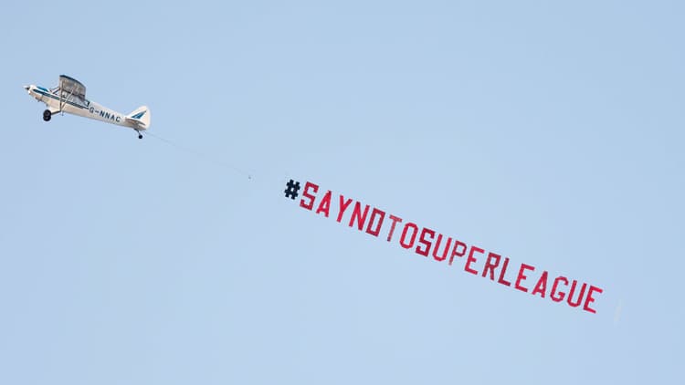 One Super League protest