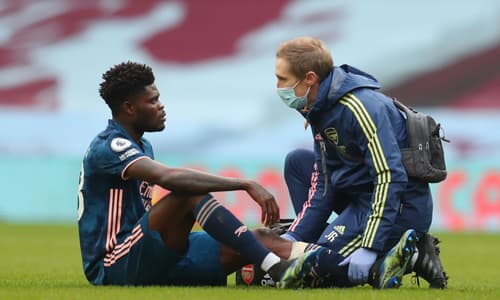 Partey’s shocking injury record since €50m Arsenal move