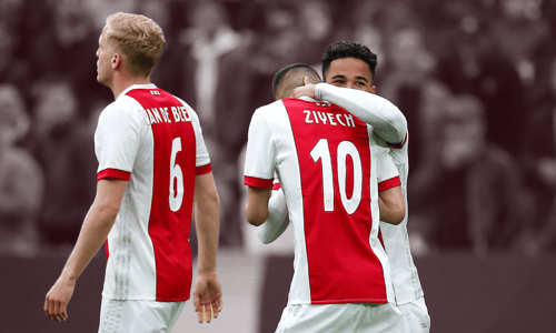 Justin Kluivert, Donny van de Beek, Hakim Ziyech
